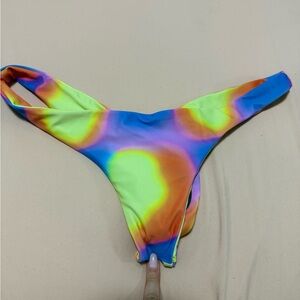 NWT* Moana Tie-Dye Scrunch Thong Bikini Bottom